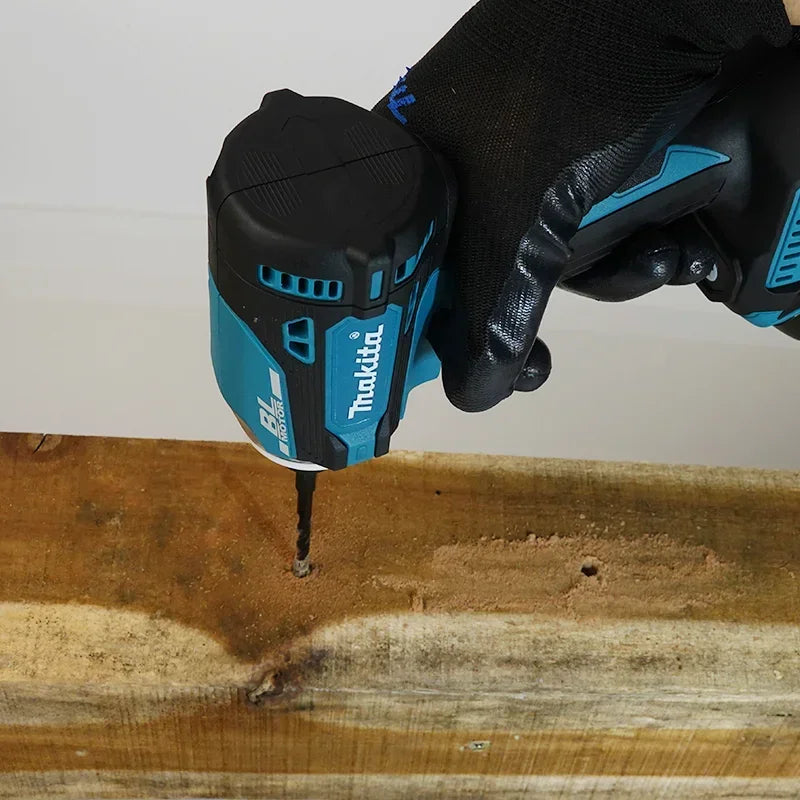 Makita DTD171 Avvitatore a Impulsi Brushless 18V, Ricaricabile, con Luce LED, Solo Corpo Macchina