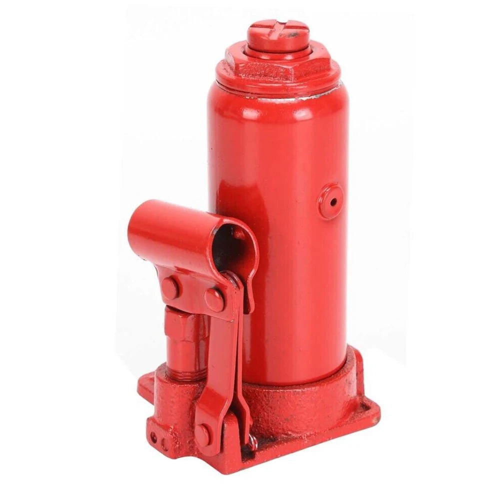 Martinetto idraulico a bottiglia da 5 tonnellate – Sollevatore verticale per riparazioni auto e sollevamenti pesanti, altezza minima 180 mm, altezza massima 355 mm, altezza di sollevamento 115 mm, peso leggero 2,7 kg, strut