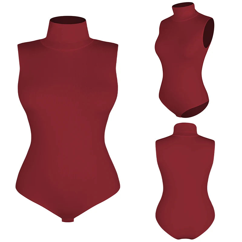 Nuovo Body Modellante a Vita Bassa da Donna in Rete, con Effetto Solleva Glutei, Liscio, Senza Schienale, Modellante Corpo, Contorno Snellente e Corsetto Pancia Piatta