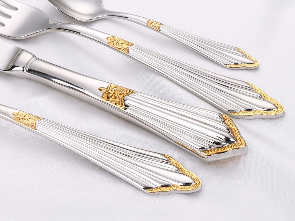 Set di 6 cucchiai da tavola da 6 cucchiai da zuppa in acciaio inossidabile Set di cucchiai da zuppa Royal 6 pezzi per cucina/casa/ristorante