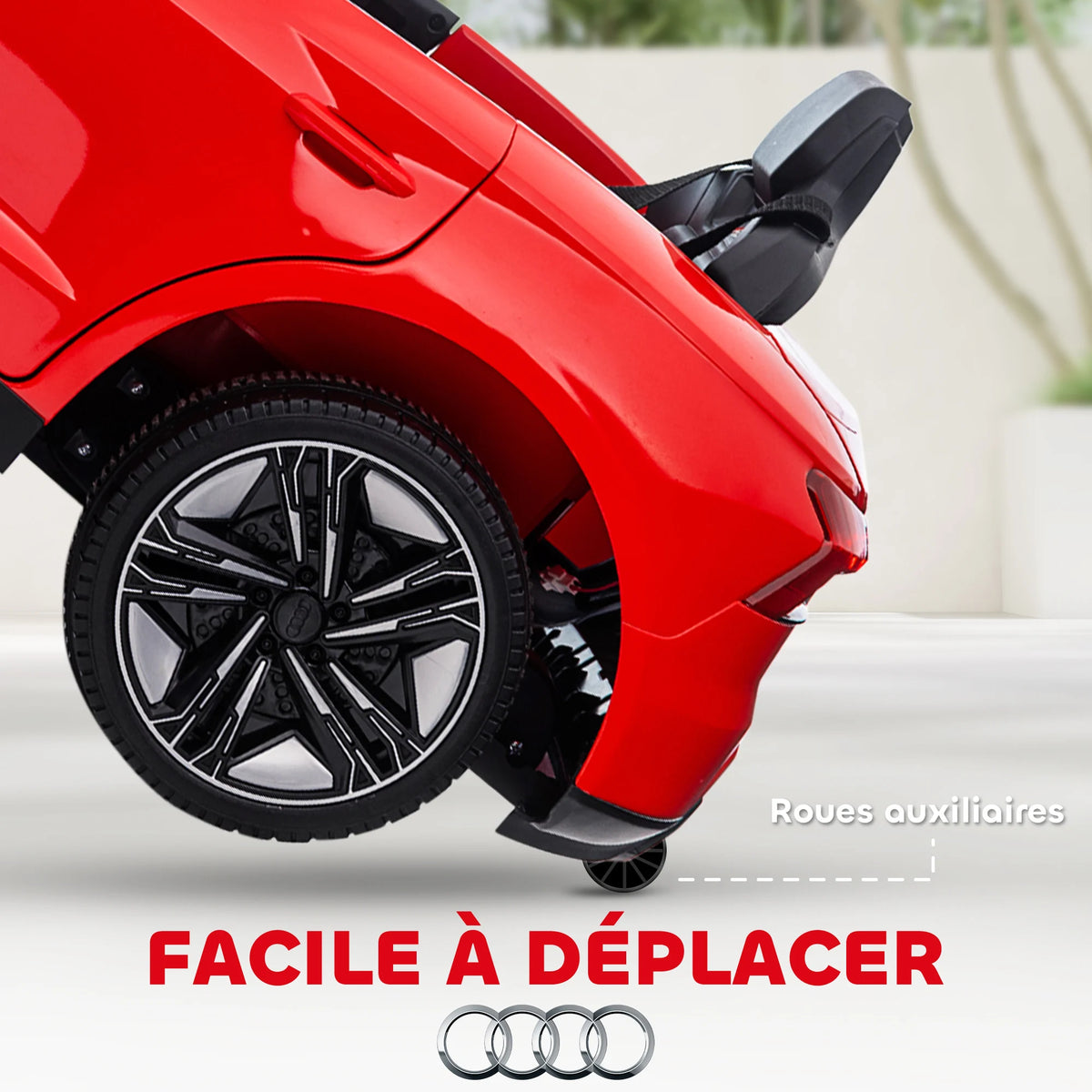 HOMCOM Auto Elettrica 12V per Bambini - Veicolo Elettrico con Telecomando per Genitori Incluso - V. Max. Effetti sonori a 5 km/h