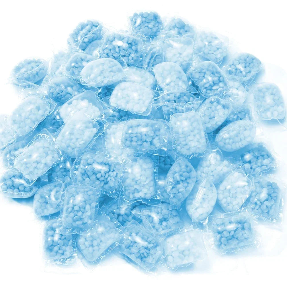 50PCS Lavanderia Fragranza Perline Granello Solubile in Acqua Ammorbidente Cialde Lavanderia Profumo Booster Aroma Aumentare I Vestiti Aromaterapia