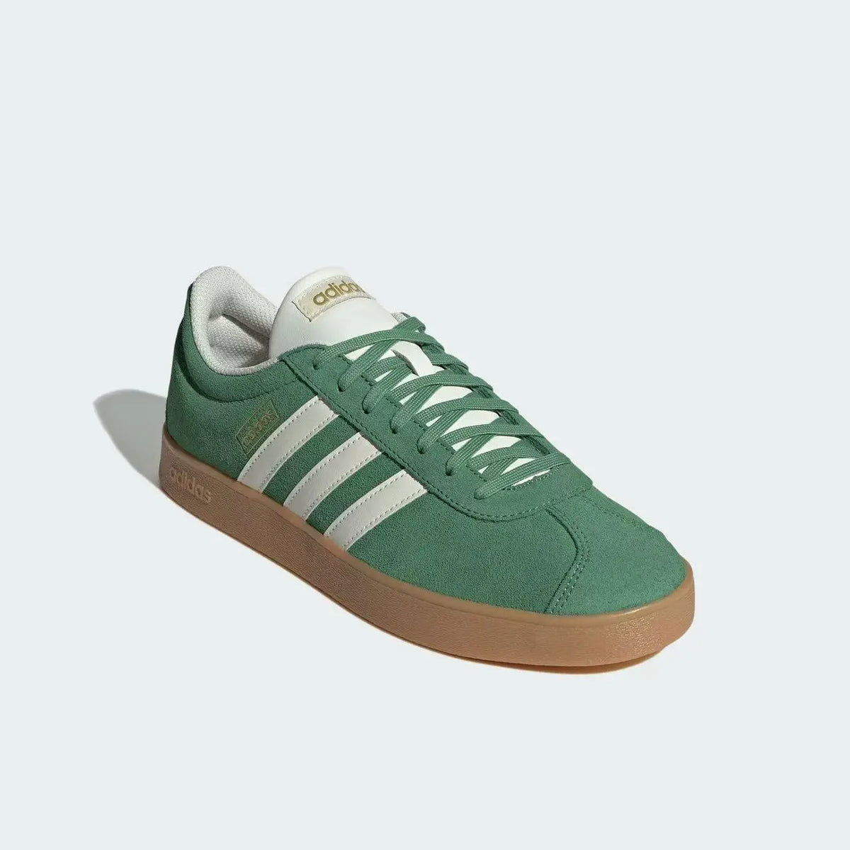 adidas VL COURT 2.0, comode scarpe da ginnastica basse, modello unisex, colore verde, codice JH5077.