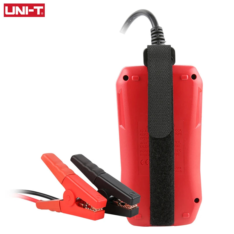 UNI-T Tester batteria per auto UT673A UT675A 12V 24V DC Tester di carico Misuratore di capacità Controllo batteria Test di avviamento del circuito di ricarica