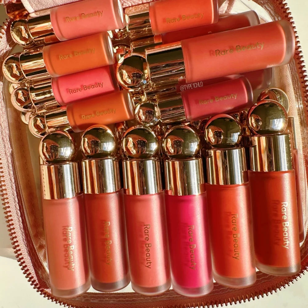 Rare Beauty Soft Pinch Blush Liquido Setoso e Scorrevole Idratante e Nutriente Lucidalabbra Liquido a Lunga Durata Cosmetico per il Trucco