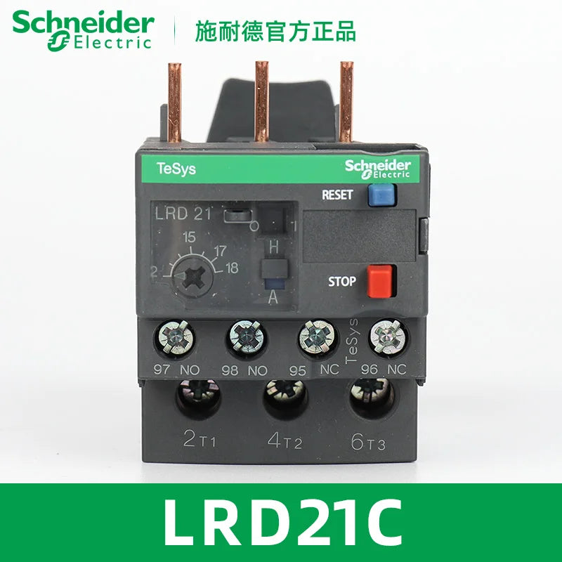 Relè Schneider Electric LRD01/3/5/6/7/8/10/12/14/16/21/22/32C, Relè di Sovraccarico Termico LAD7B106C