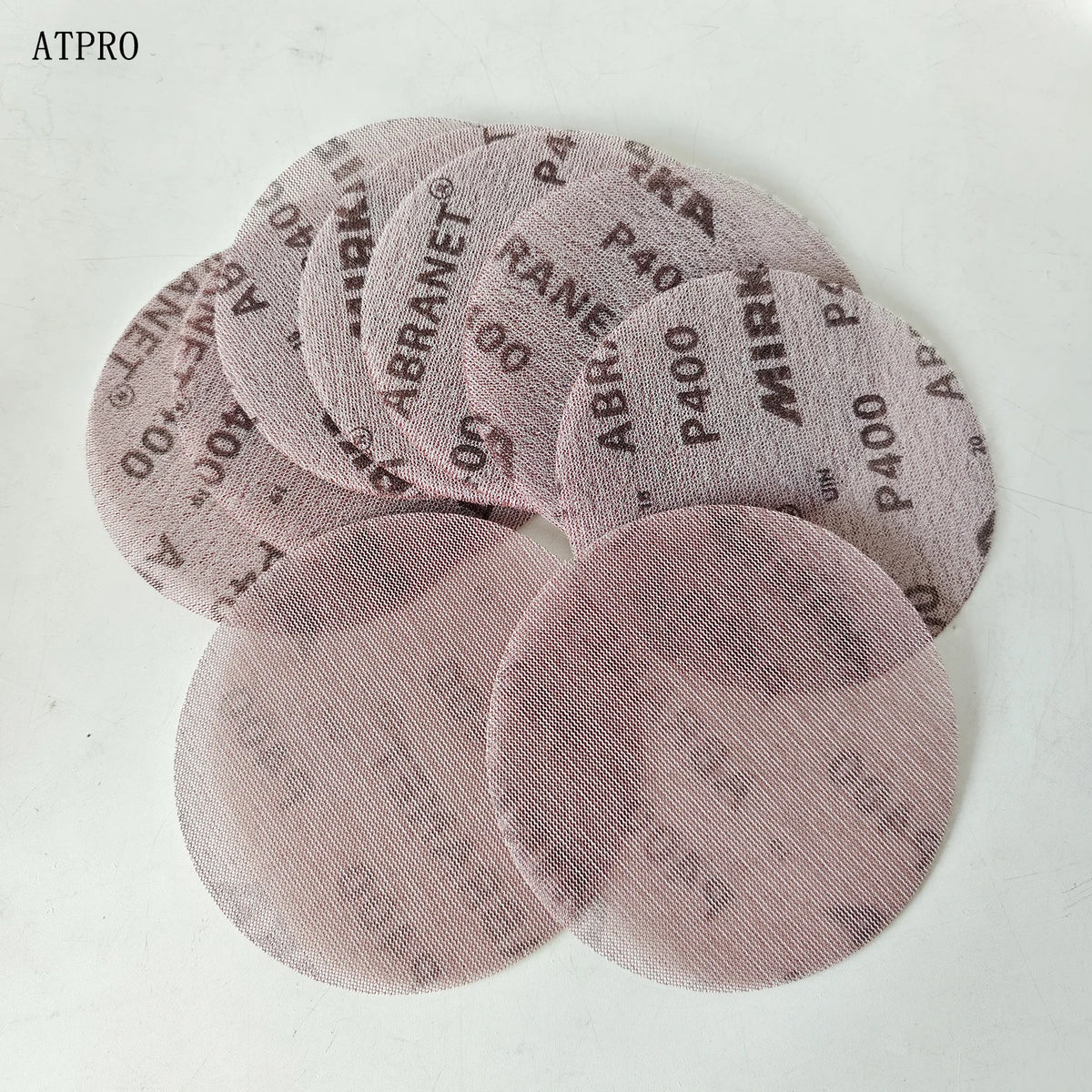 Finlandia MIRKA ABRANET Carta vetrata a rete secca senza polvere, carta vetrata a rete da 5 pollici (125 mm), ideale per la riparazione e il rifinitura della vernice