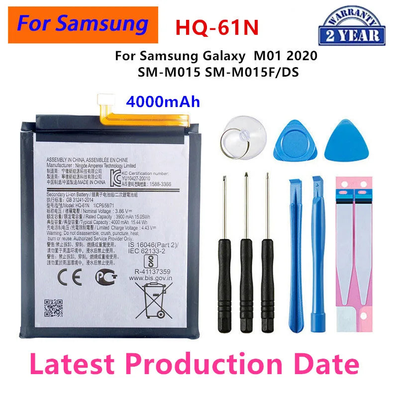 Batteria nuovissima per Samsung Galaxy S21/S21 Ultra/S21Plus/S20 FE/A41/A51 5G/A70/Note 20/ Nota 20 Ultra/A02S