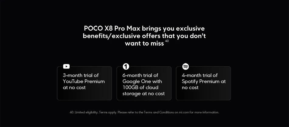 POCO X8 Pro Max 5G Versione Globale Smartphone NFC, Batteria da 8500mAh, Dimensity 9500s, Display AMOLED 1.5K 120Hz da 6.83''