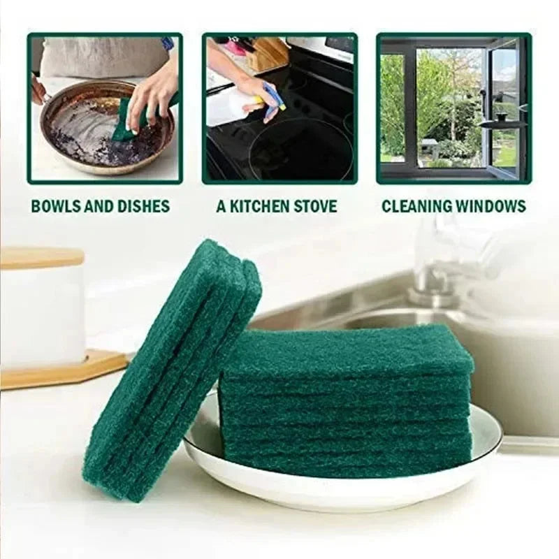 10/20/Pcs Scrub Pad Cucina Domestica Rimozione Olio Lavastoviglie Pentola Pad Senza Graffi Multiuso Riutilizzabile Pulizia Dishrag