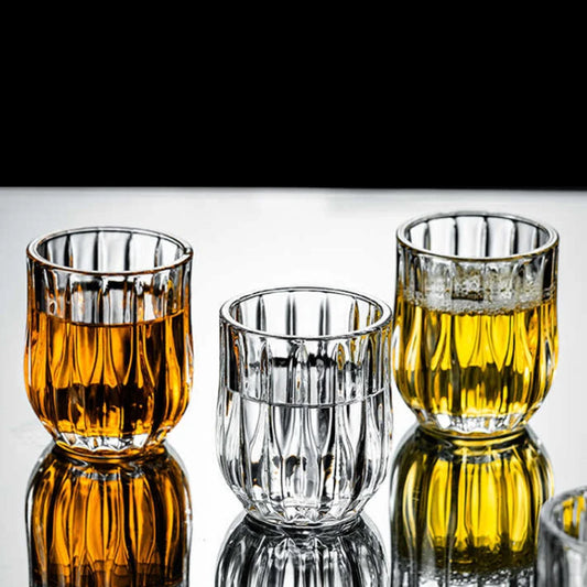 80ml 1/2/4 pezzi set di bicchieri da vino di lusso con diamanti spirituosi tazza festa piccola tazza di vino bar vetreria bicchieri da whisky cocktail