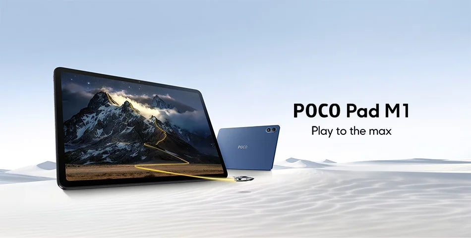 POCO Pad M1 Versione Globale, Display Cristallino 12.1" 2.5K 120Hz, Snapdragon 7s Gen 4 Octa-core, Batteria 12000mAh, Tablet