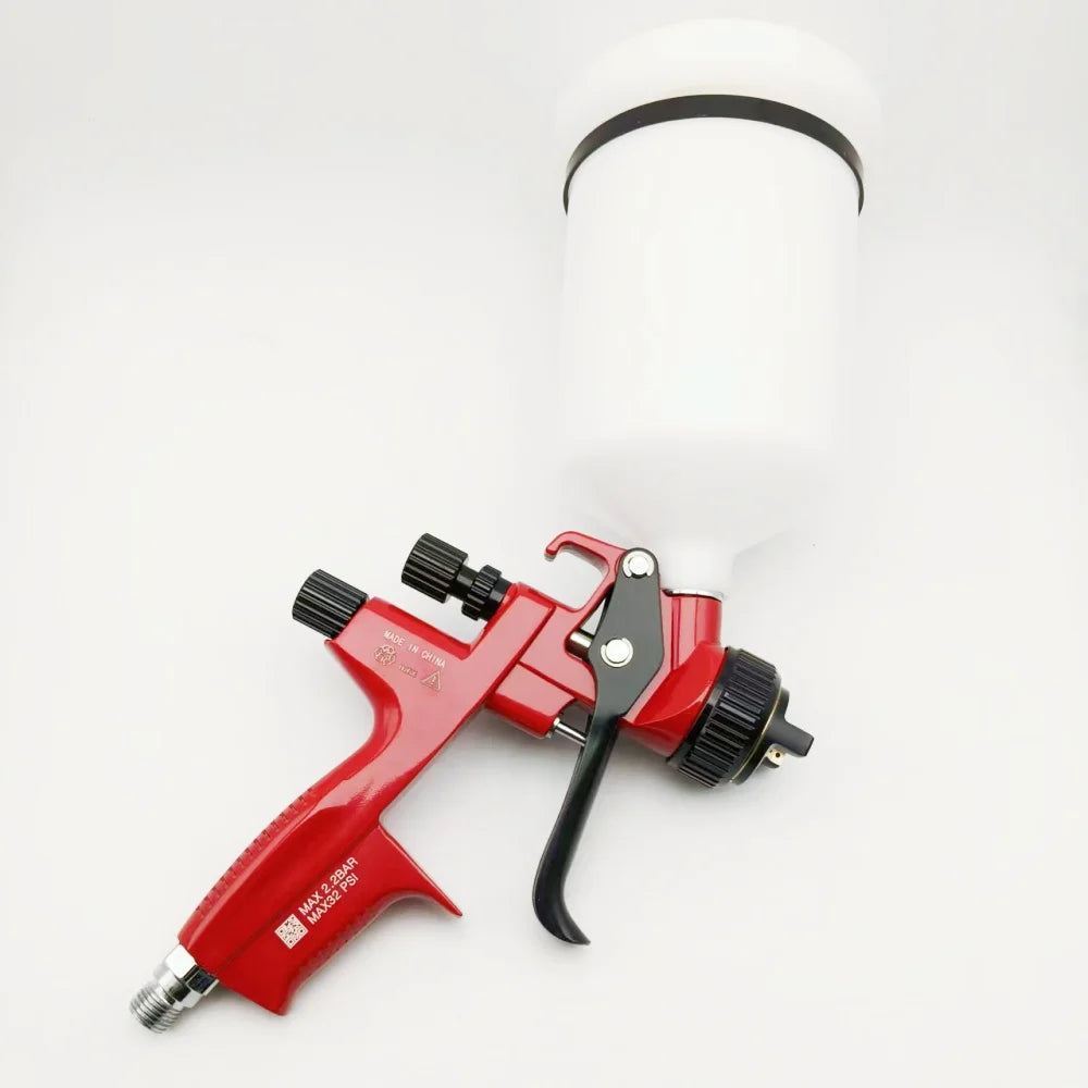 Pistola a spruzzo per vernice 4000B HVLP Ugello da 1,3 mm Pistola per strumenti a spruzzo ad alta atomizzazione per auto per spruzzatura professionale