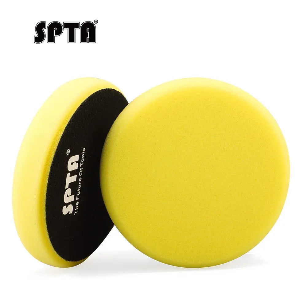 SPTA 1PC 3"(80mm)/5"(125mm)/6"(150mm)/7"(180mm) Spugna rotonda in schiuma per lucidatura per lucidatrice per auto RO/DA/GA Rimuovi segni di levigatura