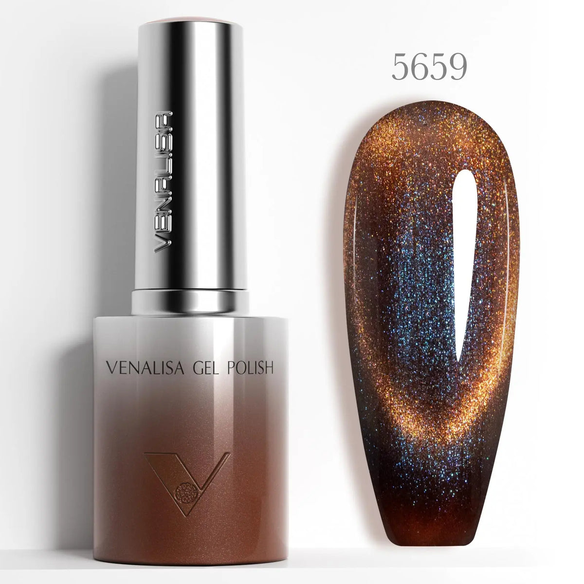 1/5pcsVenalisa Hema/TPO Spedizione Cat Eye Gel Magnete Ultra Flash Smalto Gel per unghie Diamante Sparkle Soak Off UV LED Vernice Gel per unghie