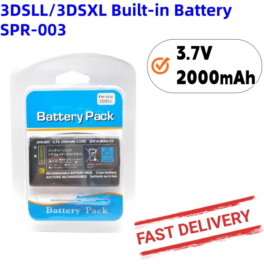 CTR-003 Batteria Host DSL SPR-003 Batterie al Litio 3.7V per Console di Gioco NEW 3DSLL 3DSXL N3DS 2DS GBA SP Gameboy