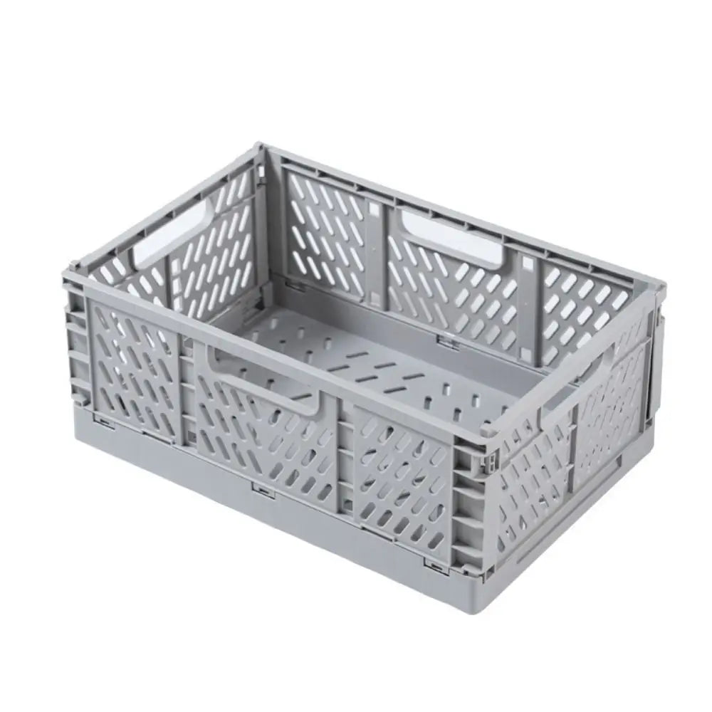 Cassa portaoggetti pieghevole pieghevole Cestini portaoggetti impilabili INS S/M/L Cancelleria in plastica Porta cosmetici Forniture per l'aula
