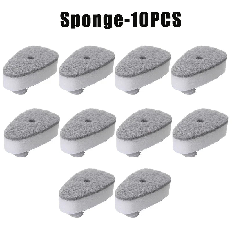 Nuovo set di bacchette per piatti Sapone antigraffio Spazzola per piatti Scrubber Spugna per pulizia cucina Spazzola per pulizia per pentole Piatti Lavello Viene