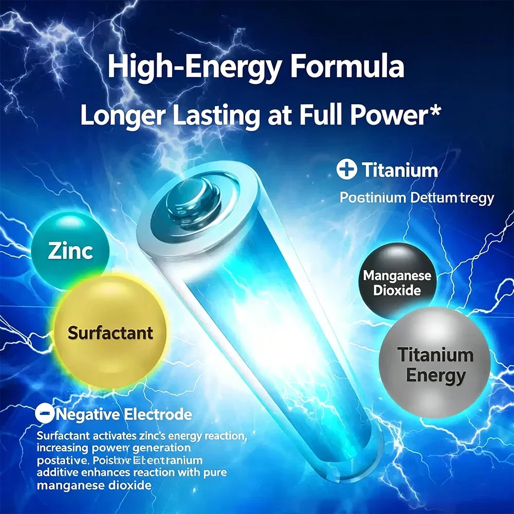 Panasonic 1.5V AA AAA # Batteria Alcalina Evolta LR6 LR03 a Lunga Durata Anti-Perdita per Serrature Intelligenti, Telecomandi e Giocattoli