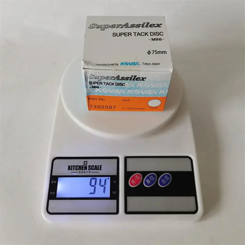 Giappone KOVAX Carta vetrata a film morbido da 3 pollici 75 mm per carta abrasiva per levigatura e lucidatura a secco di vernice automobilistica