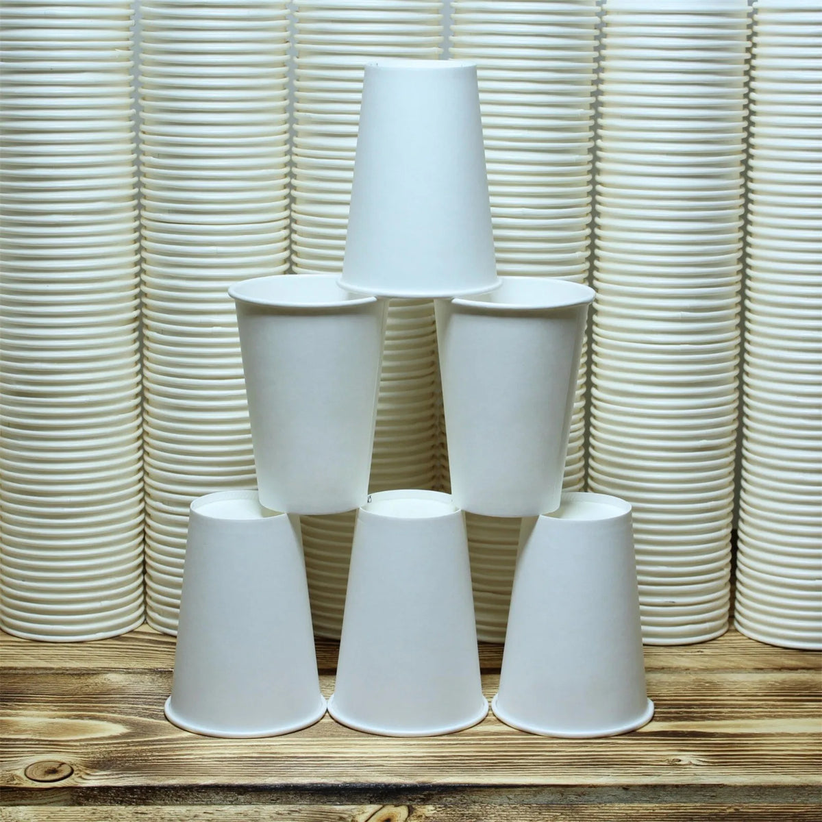 Bicchieri di carta usa e getta da 50/500/1000 pezzi, 210 ml, bicchieri di carta monocolore, bicchieri di carta per caffè e latte, bicchieri di carta per bevande calde, articoli per feste