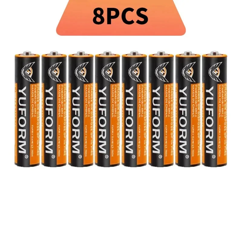 Batteria usa e getta in zinco al carbonio AAA da 1,5 V ad alta potenza e lunga durata - per giocattoli, telecomando, tastiera/mouse, torce elettriche, rasoi