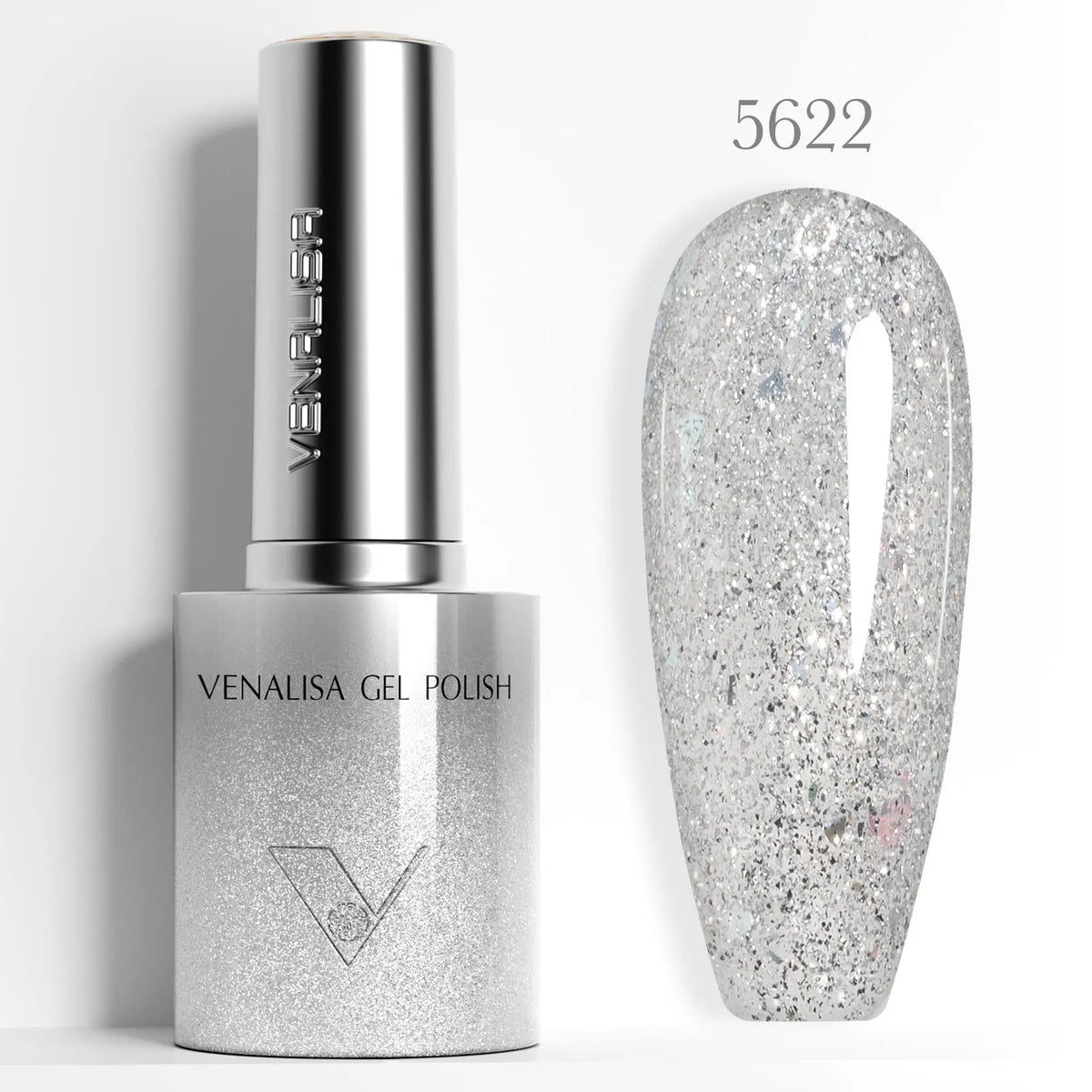 Venalisa 10ml Smalto Gel Effetto Occhio di Gatto Ultra Senza HEMA e TPO, Soak Off UV LED Lunga Durata, Brillante e Scintillante