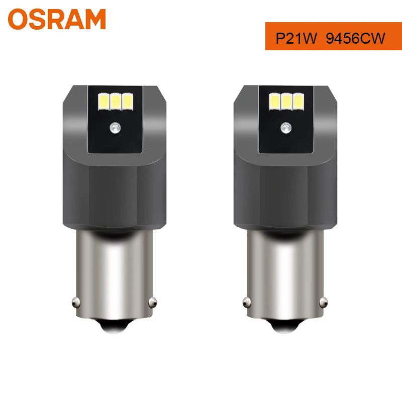 OSRAM Aggiornamento Luce di segnalazione a LED S25 P21W PY21W P21/5W LEDriving SL Advance 1156 1157 LED Lampadina fendinebbia per auto Posizione freno Lampada stop 2X