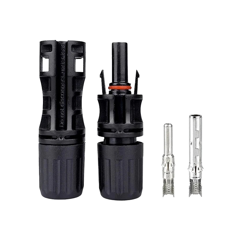 10/50/100 set connettore solare spina 30A 50A 1500V per connettore pannello solare resistente ai raggi UV Cina continentale cavo MC 2.5/4/6mm2
