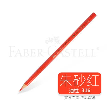 12 pezzi/scatola Faber Castell Matita colorata oleosa Disegno Schizzo Matita Materiale scolastico per materiale artistico per studenti