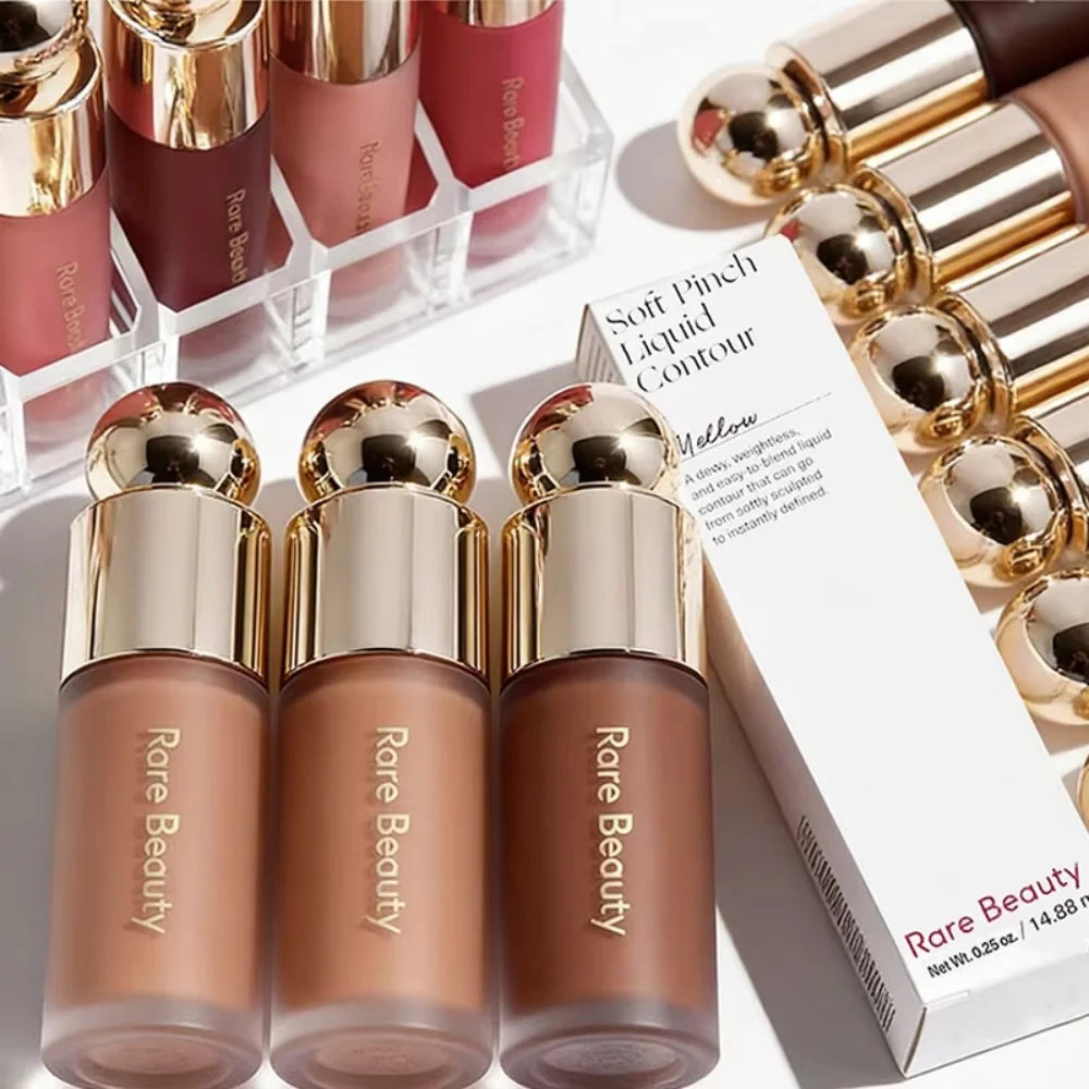 Rare Beauty Face Contour Liquid Bronzer Soft Pinch Liquid Blush Positive Light Luminizer Cosmetici Trucco Worth Joy Blush
