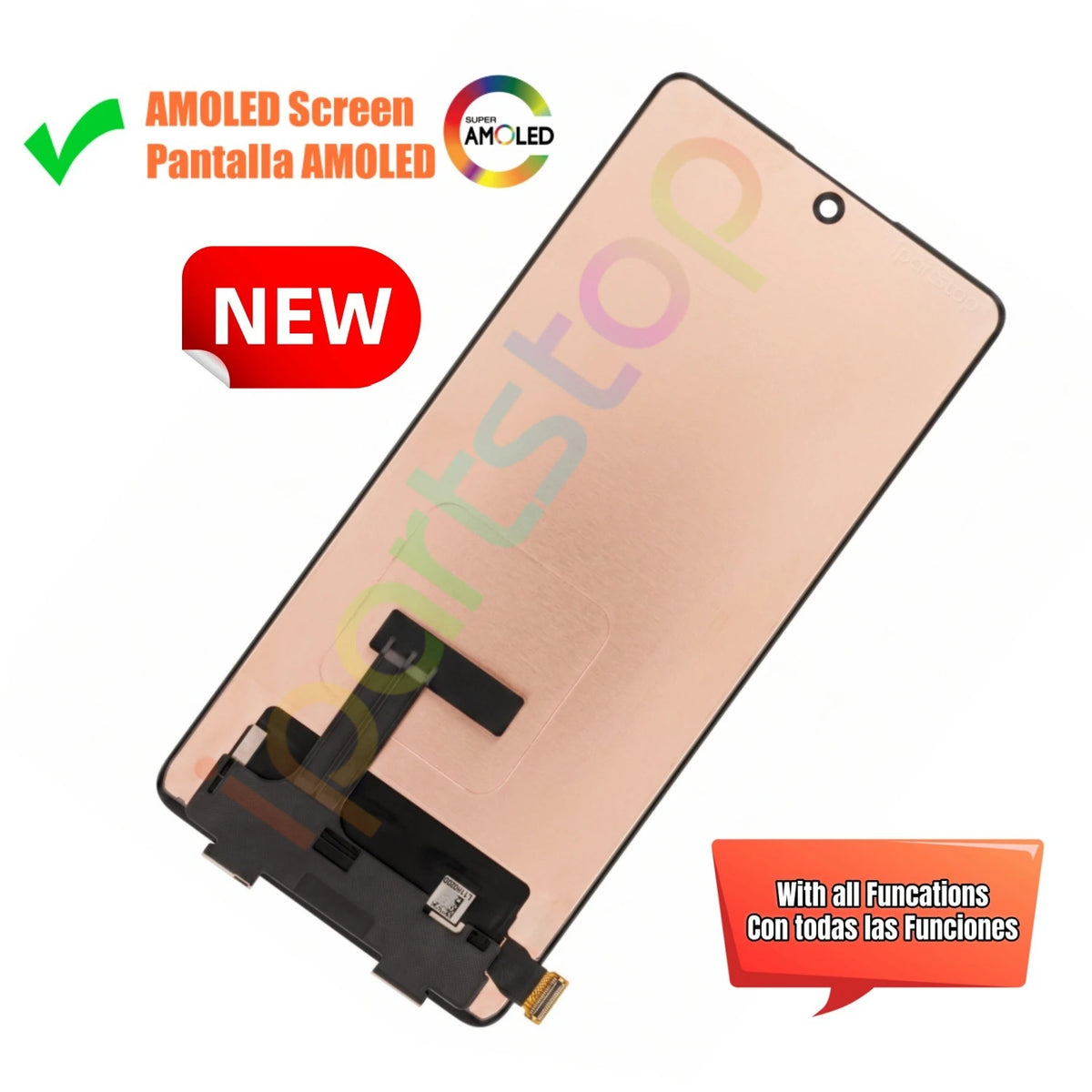 iParts Sostituzione Nuovo Display per Xiaomi 11T Pro 2107113SG 11T 5G 21081111RG 120Hz AMOLED Touch Screen Con Telaio di Montaggio OEM