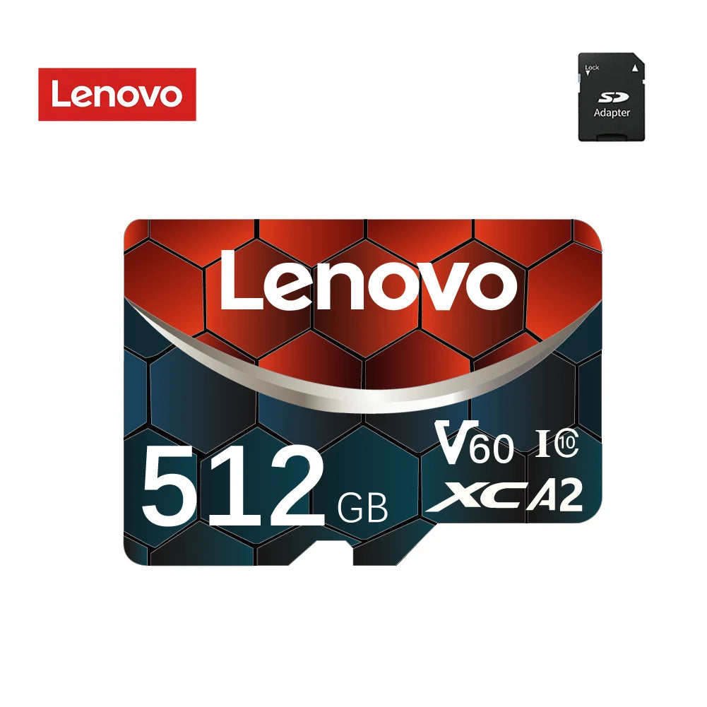 Scheda di memoria Lenovo TF MicroSD UHS-I V60 A2 per DJI Mavic Mini Drone GoPro HERO 1TB 512GB 256GB 64GB 128GB Scheda Flash ad Alta Velocità