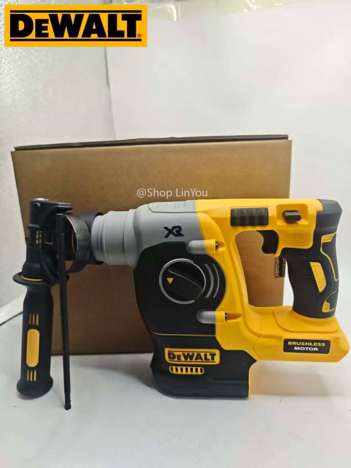 Martello Rotante SDS Plus DEWALT 18V/20V MAX, Trapano a Percussione Senza Fili Brushless, Utensile Elettrico