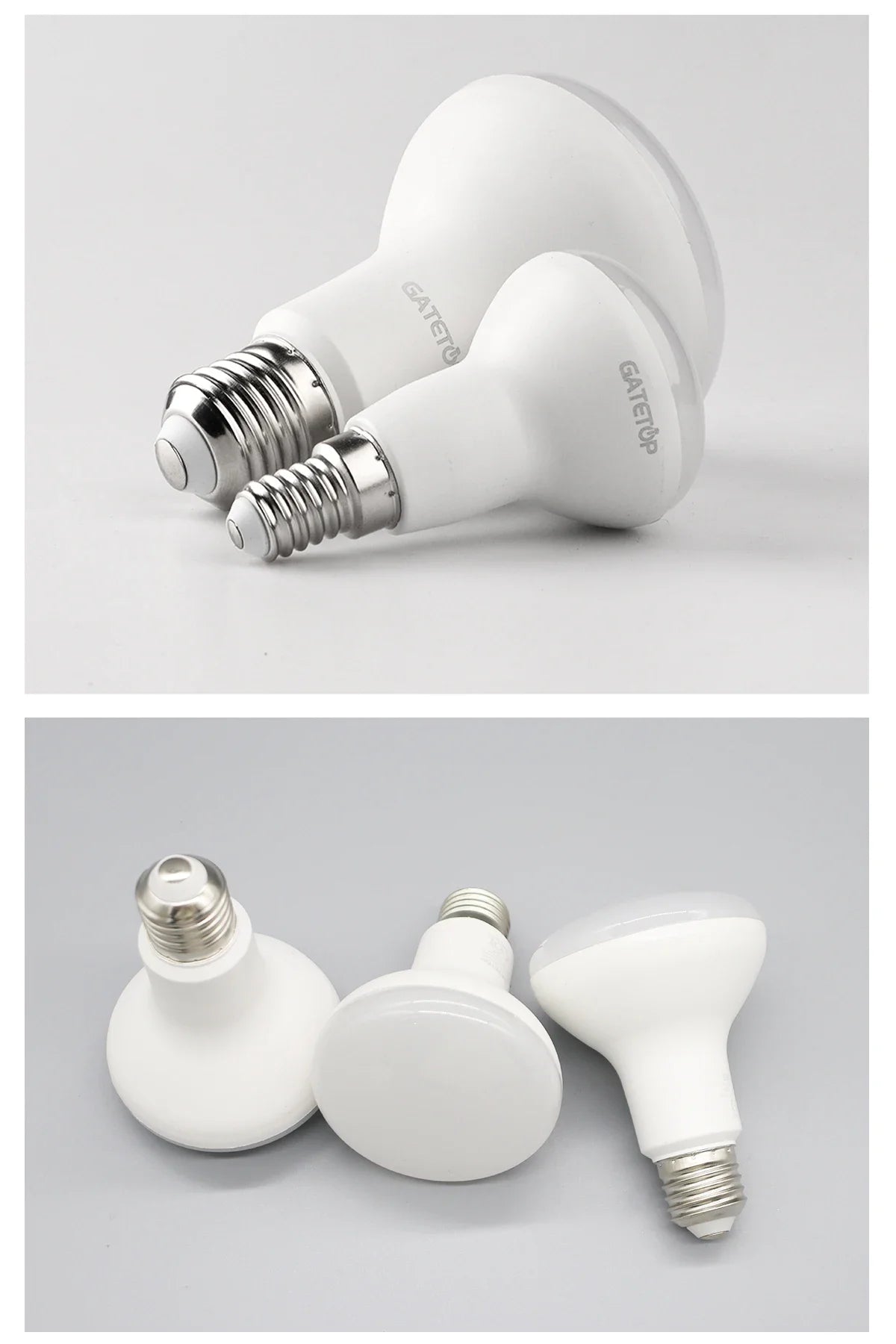2 pezzi E27 E14 LED lampadina da bagno R50 R63 R80 220V 10W senza sfarfallio luce calda 3000K 6000K per la casa soggiorno illuminazione interna