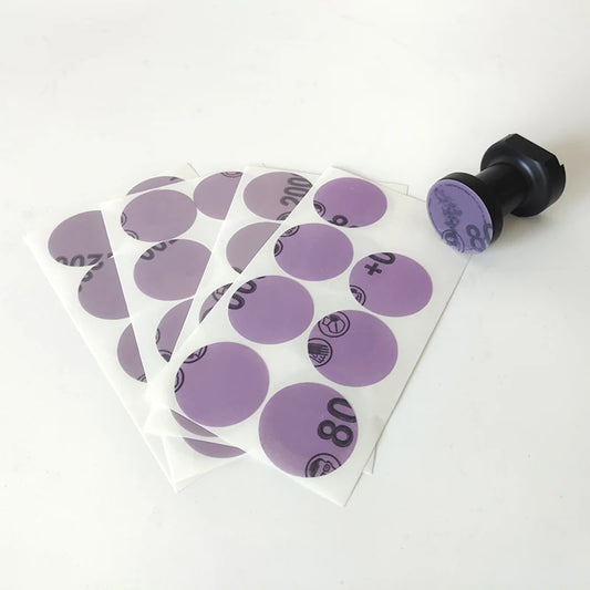 Set di carta vetrata autoadesiva da 32 mm levigatura fine per kit di strumenti per lucidatura a specchio per levigatura a secco di bellezza della vernice per auto