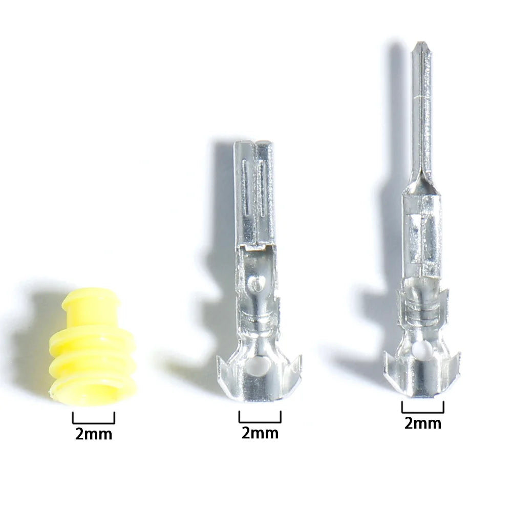 Kit connettori impermeabili Cavo automobilistico Connettore rapido Elettrico nel cablaggio dell'auto Presa di tenuta automatica 1 2 3 4 5 Kit spina a 6 pin Way