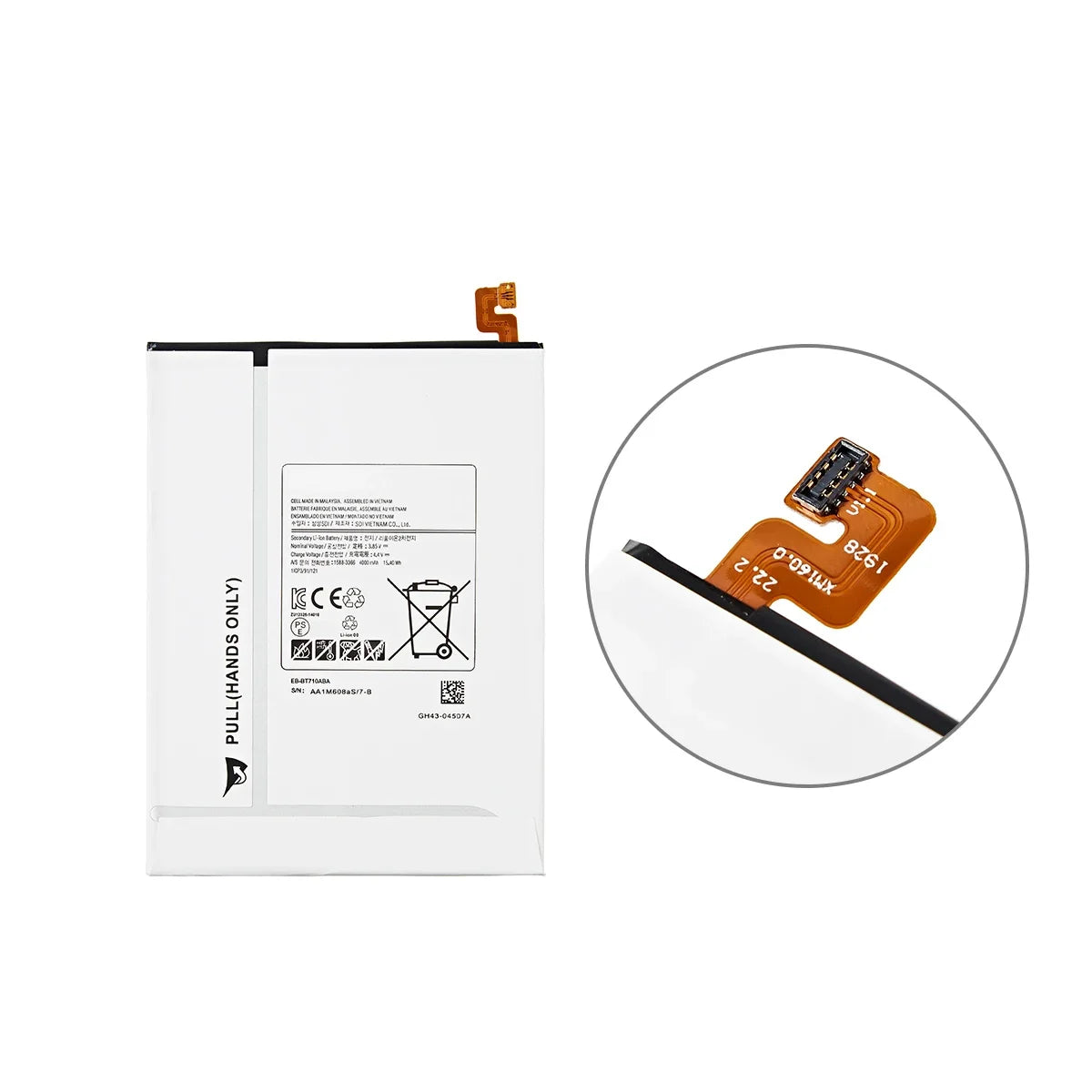 Nuovissimo Tablet EB-BT710ABA EB-BT710ABE 4000mAh batteria per Samsung Galaxy Tab S2 8.0 SM-T710 T713 T715 T719C T713N