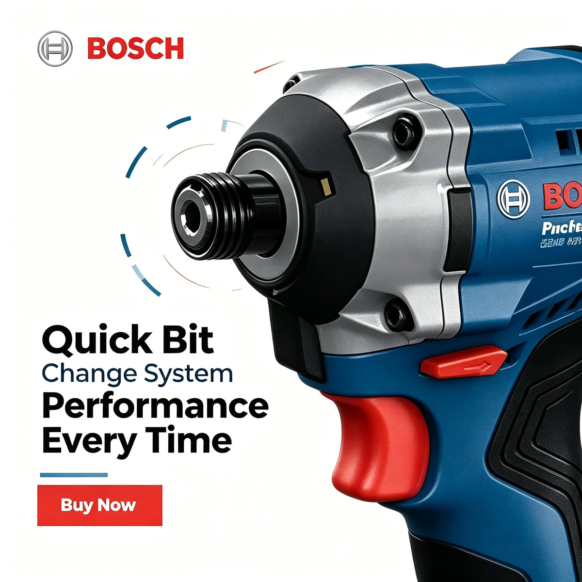Bosch Professional GDR 18V-215 Avvitatore a Impulsi Cordless Brushless 18V, 215Nm di Coppia Elevata