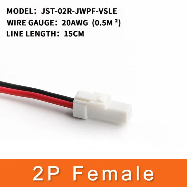 1 Set JST Automobile Auto Connettore Impermeabile 2/3/4/6/8Pin Maschio e Femmina Cablaggio Presa con 15 CM Filo 0.6 MM JST02T/02R-JWPF