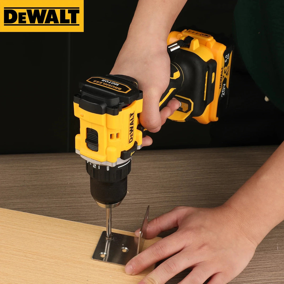 '2026 Nuovo!' DEWALT DCD805 Trapano Avvitatore a Impatto Elettrico Compatto Senza Spazzole, Utensile Elettrico per Batteria al Litio 20V