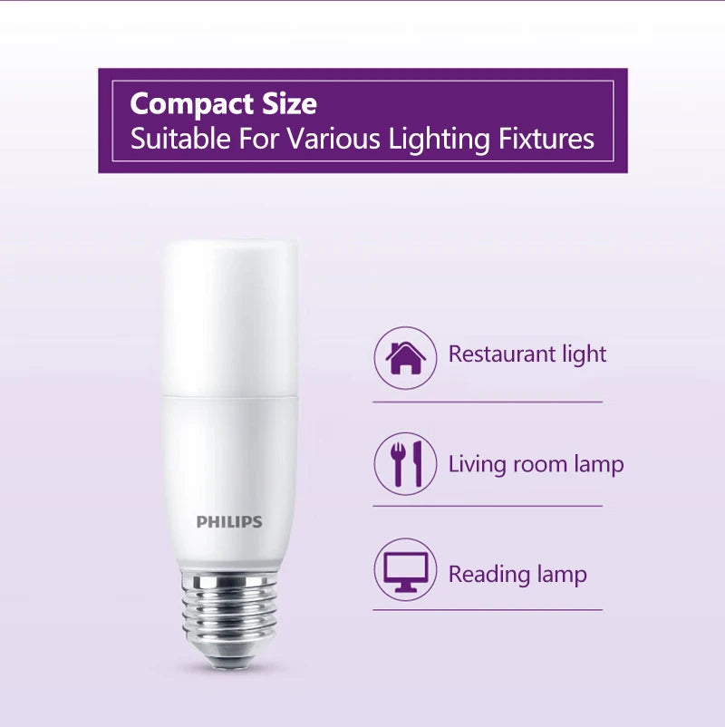 Philips MyCare LED Stick E27 Lampadine 5.5W 7.5W 9.5W Downlight 220V-240V 4000K 6500K Bianco Comfort Luce Senza sfarfallio Originale
