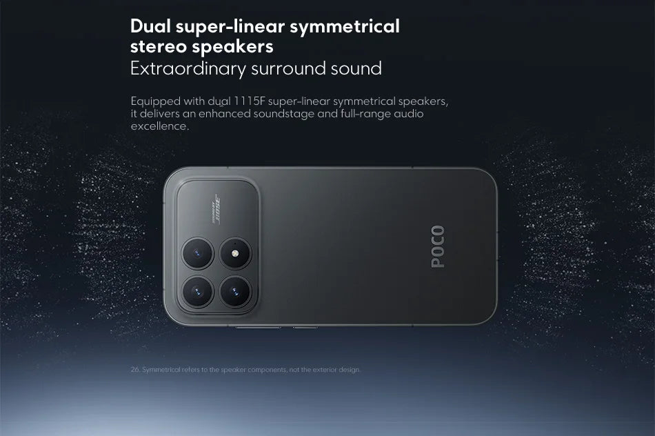 POCO F8 Pro 5G Versione Globale Smartphone Snapdragon ® 8 Elite Display AMOLED HyperRGB da 6,59 pollici 120Hz 6210mAh NFC