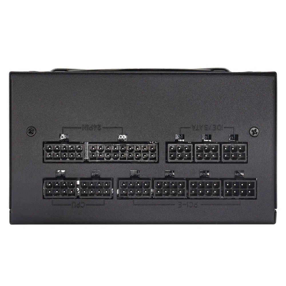 Alimentatore PC ATX Completamente Modulare da 800W, PSU Gaming 80 Plus Gold, Ventola a Bassa Rumorosità da 130mm, Circuiti di Protezione PFC Attivo per Doppia CPU, 110‑230V