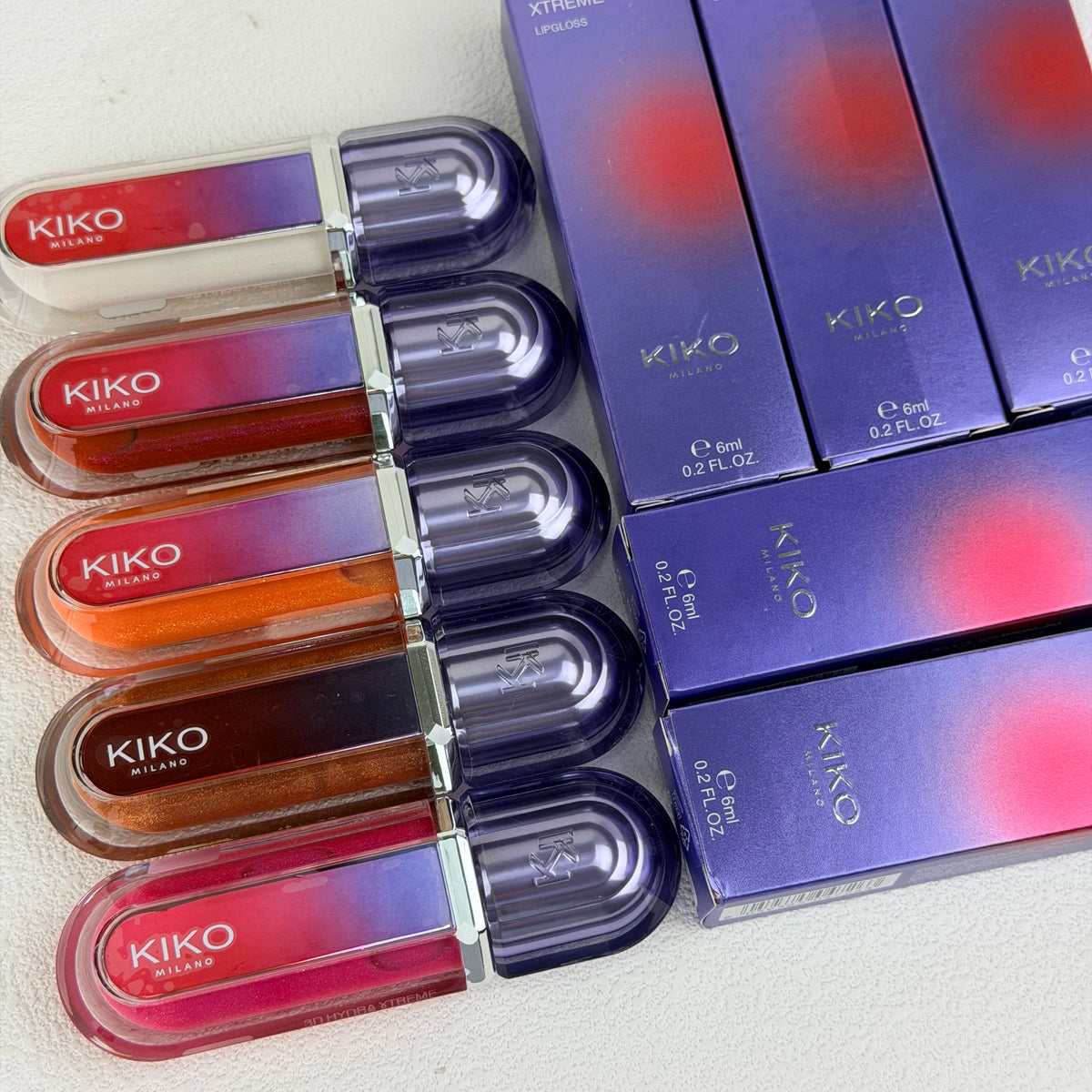 KIKO MILANO Lucidalabbra 3D Hydra Xtreme Edizione Limitata, Volumizzante, Brillantezza Effetto Specchio, Idratante e Nutriente, Non Appiccicoso