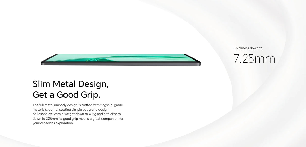 HONOR Pad X8a, Tablet Versione EU, Schermo da 11 Pollici ad Alto Refresh Rate con Protezione Occhi, Batteria da 8300mAh, Quattro Altoparlanti, Design Sottile in Metallo, Tablet Android HONOR