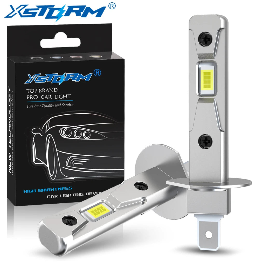 Fari a LED XSTORM H1 Canbus 120W 20000LM Lampadine a LED H1 per fendinebbia 6000K Fari per auto Lampada a diodi per fendinebbia 12V Lampade bianche