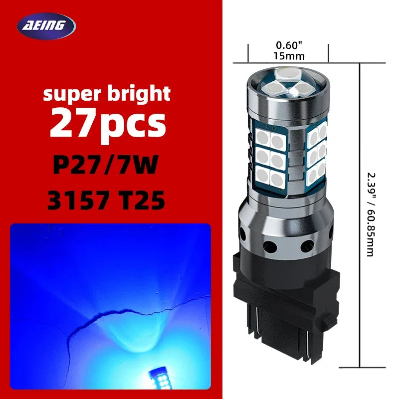 2pca 3157 Car LED Blub Daytime Running Light DRL nessun errore per Chevrolet Captiva Sport Malibu 7 Colorado Avalanche Suburban Tahoe