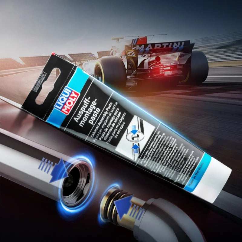 LIQUI MOLY 3340 3342 Pasta per riparazioni di scarico Pasta per montaggio di scarico Sigillante Sigillante Resistente al calore fino a 700 °