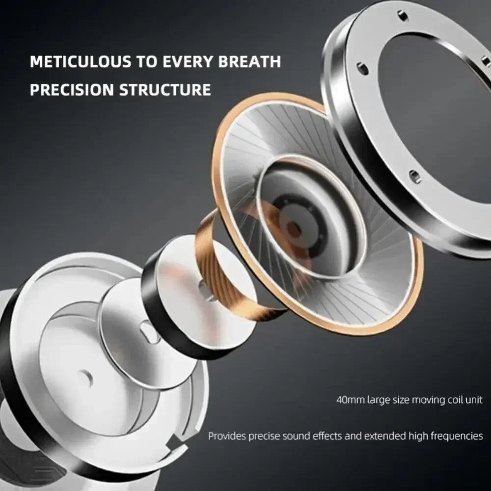 Cuffie wireless JBL Tune 760NC con tecnologia Bluetooth, cancellazione attiva del rumore, microfono integrato, ideali per il gaming.